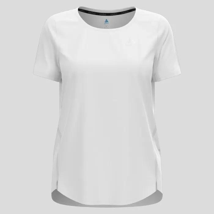 Odlo Tshirts and Polos The Zeroweight ChillTec TShirt White 8211 Women