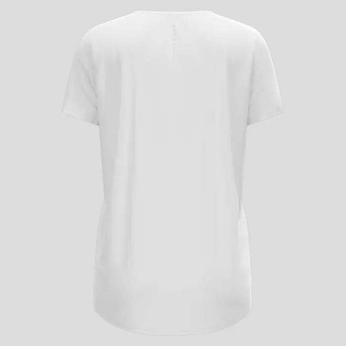 Odlo Tshirts and Polos The Zeroweight ChillTec TShirt White 8211 Women