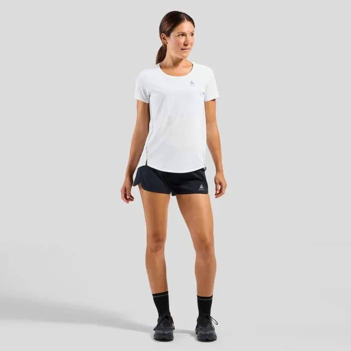 Odlo Tshirts and Polos The Zeroweight ChillTec TShirt White 8211 Women