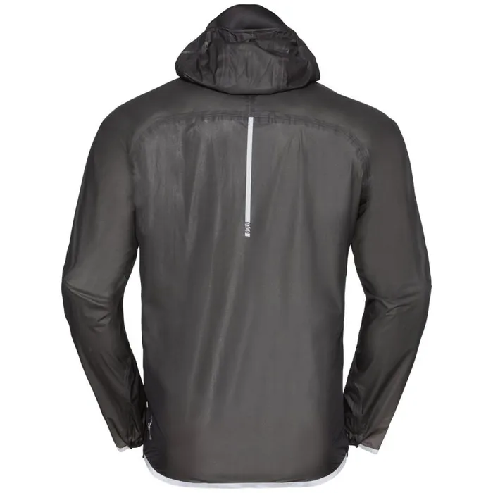 Odlo Training The Zeroweight Dual Dry Performance Knit Waterproof Running Jacket Black 8211 Men