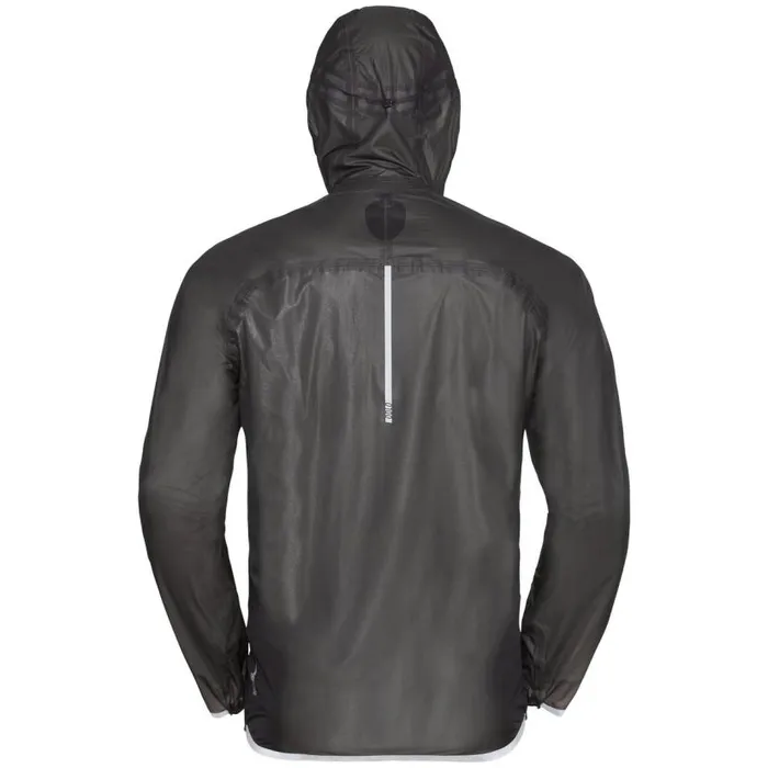 Odlo Training The Zeroweight Dual Dry Performance Knit Waterproof Running Jacket Black 8211 Men