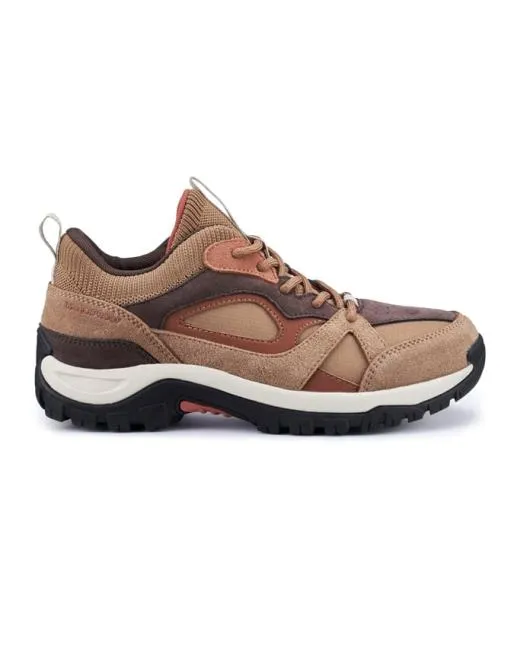 Outdoor Shoes Women Hotter Surge WP Trainers Camel Multi
