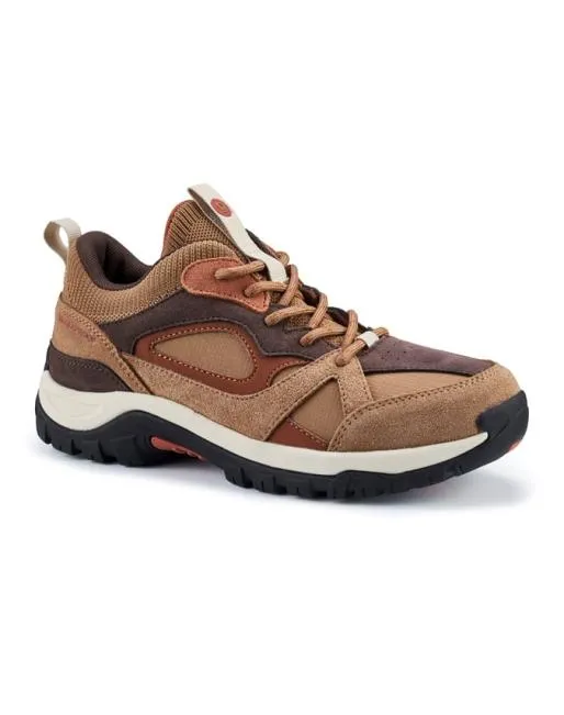 Outdoor Shoes Women Hotter Surge WP Trainers Camel Multi