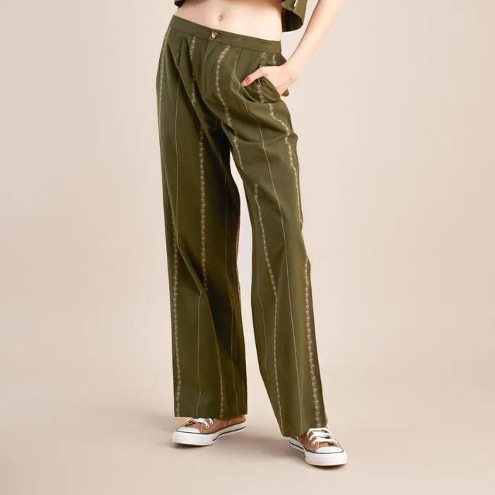 Pants Women Roark PIC Pants Dark Military