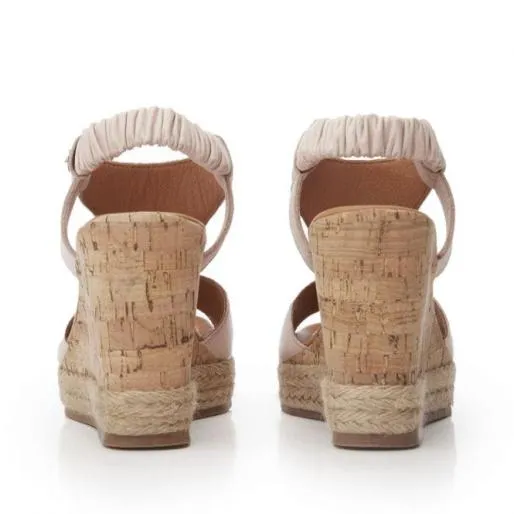Petriya Cameo Leather Women Moda In Pelle Wedge Sandals Petriya Cameo Leather Women Moda In Pelle Wedge Sandals