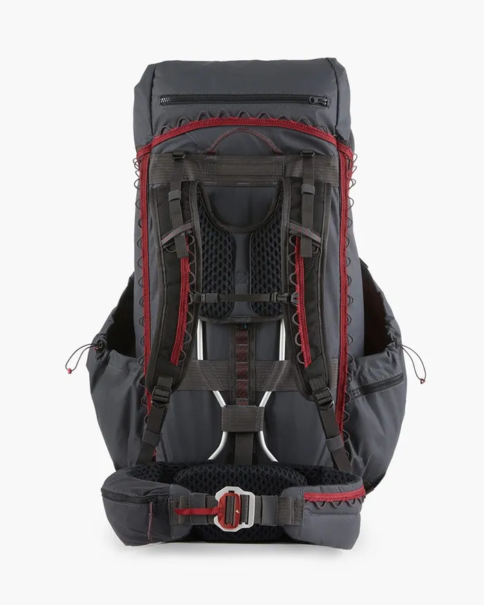 Raido 20 Lightweight Retina Backpack 55L Raven MenWomen Klttermusen MultiDay Backpacks 32100l
