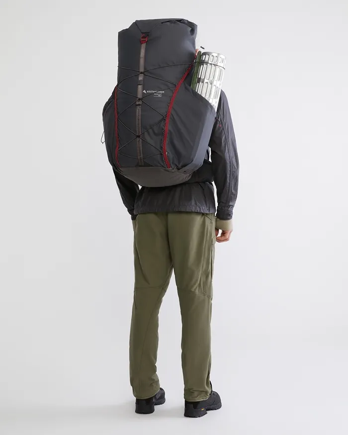 Raido 20 Lightweight Retina Backpack 55L Raven MenWomen Klttermusen MultiDay Backpacks 32100l