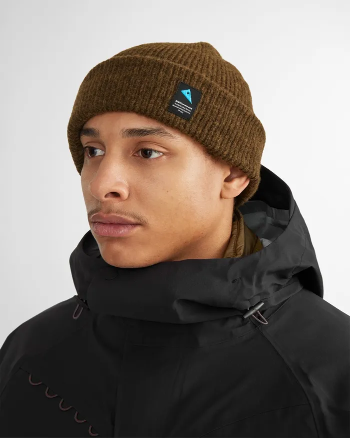 Runa Beanie Black Plum MenWomen Klttermusen Beanies and Headbands