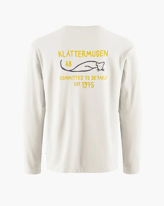 Runa Commitment 20 LongSleeve Tee Snow Men Klttermusen TShirts