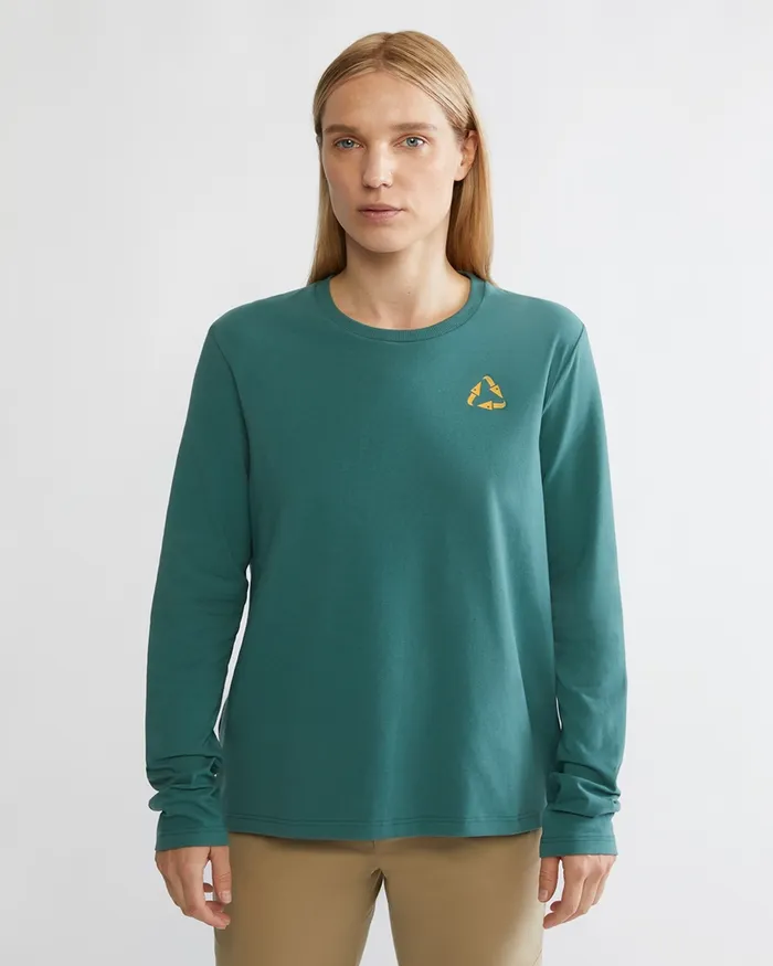 Runa Commitment 20 LongSleeve Tee Snow Women Klttermusen TShirts
