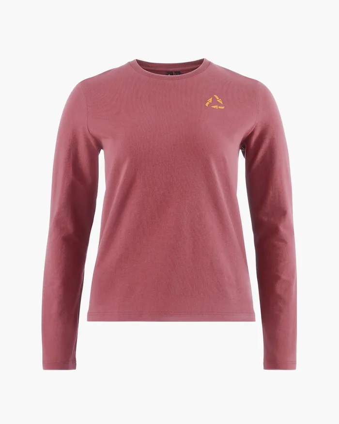 Runa Commitment 20 LongSleeve Tee Wild Orchid Women Klttermusen TShirts