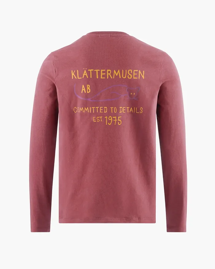 Runa Commitment 20 LongSleeve Tee Wild Orchid Women Klttermusen TShirts