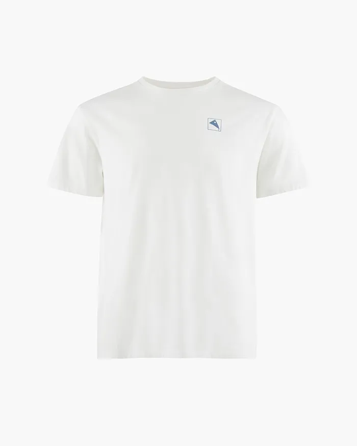 Runa Elements Organic Cotton Short Sleeve Tee Snow Men Klttermusen TShirts