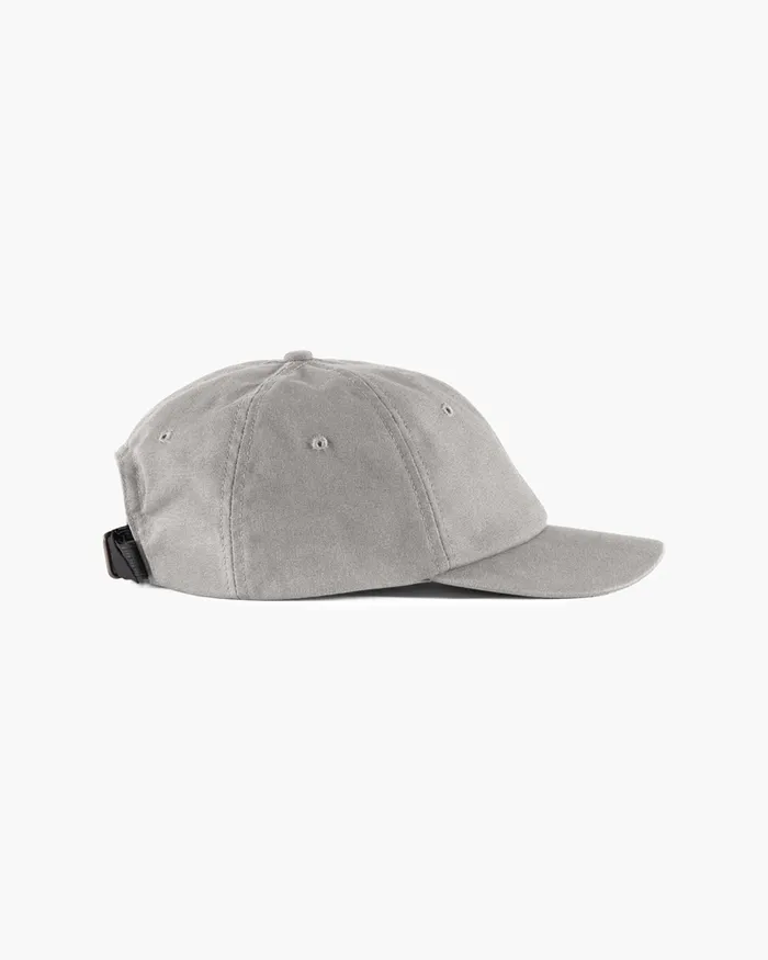 Runa Maker Cap 6Panel Cap Smoke Grey MenWomen Klttermusen Hats and Caps