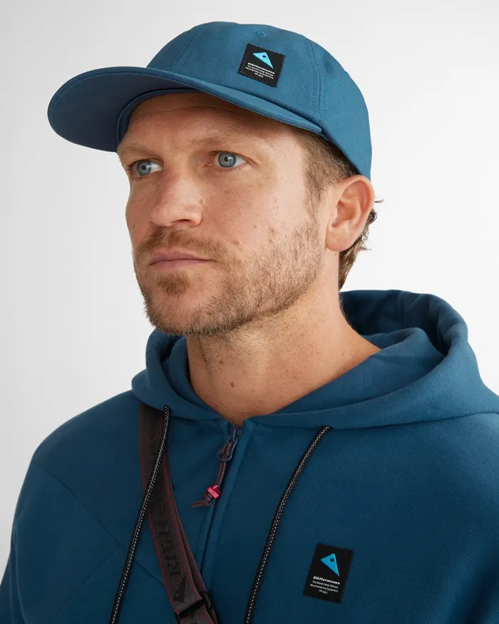 Runa Maker Cap 6Panel Cap Smoke Grey MenWomen Klttermusen Hats and Caps