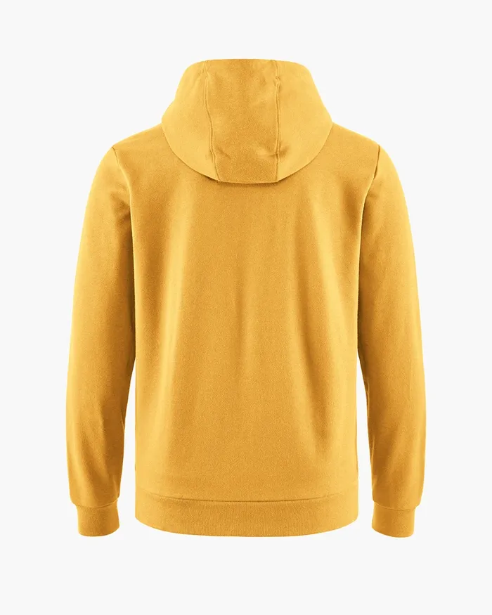 Runa Maker Hoodie WoHooded Sweater Amber Gold Women Klttermusen Fleeces and Sweaters