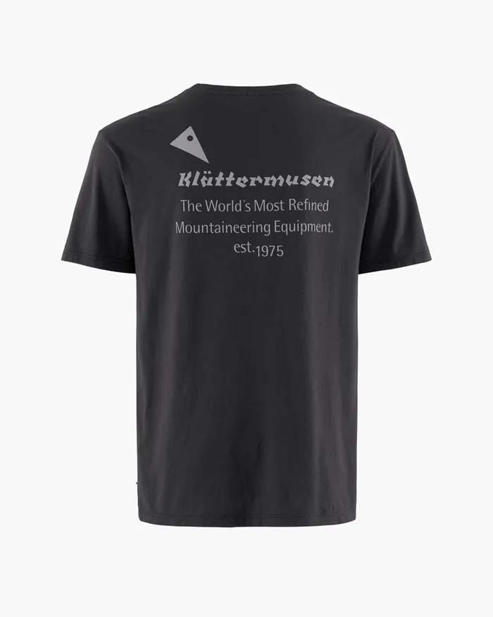 Runa Maker Short Sleeve Tee Raven Men Klttermusen TShirts