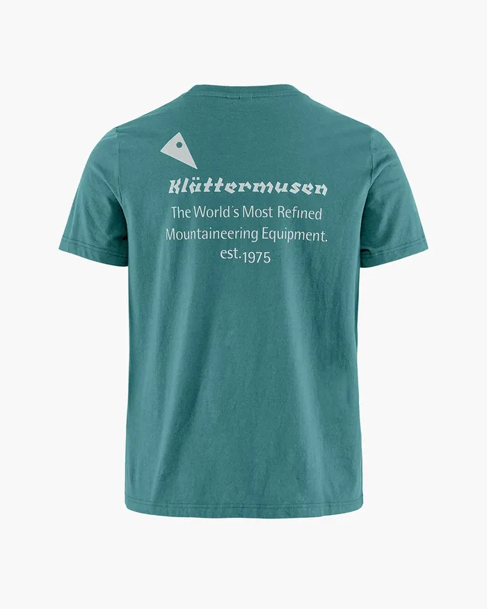 Runa Maker WoShort Sleeve Tee Frost Green Women Klttermusen TShirts