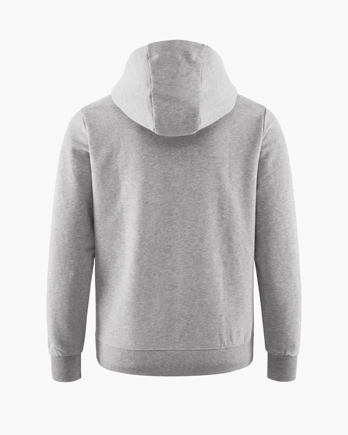 Runa Maker Zip Hoodie WoZipped Sweater Grey Melange Women Klttermusen Fleeces and Sweaters
