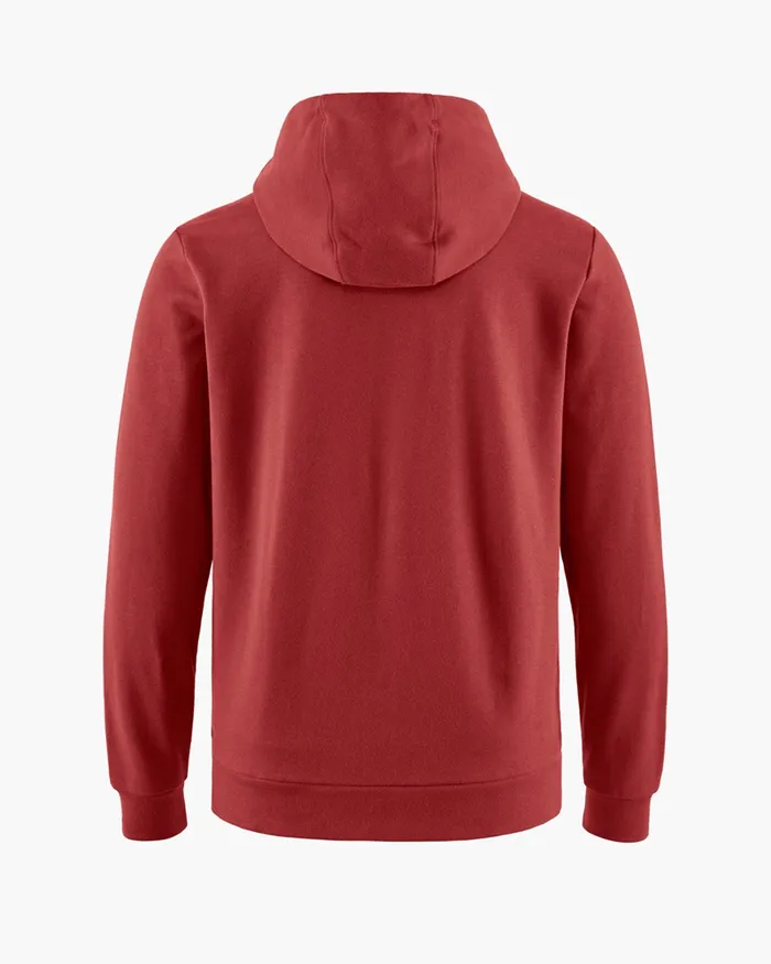 Runa Maker Zip Hoodie WoZipped Sweater Rose Red Women Klttermusen Fleeces and Sweaters