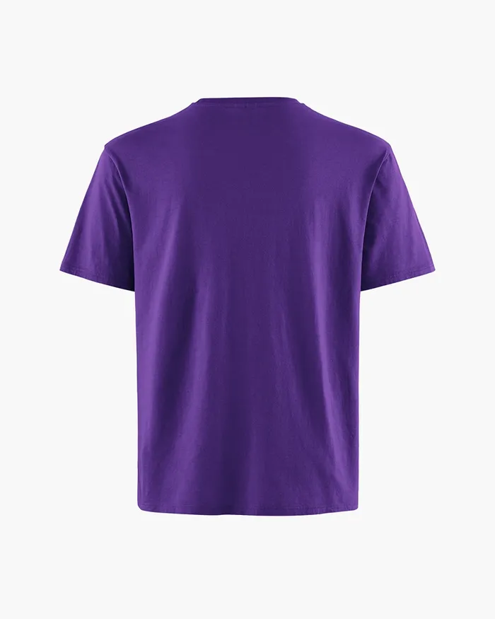 Runa Pocket Short Sleeve Tee Purple Men Klttermusen TShirts