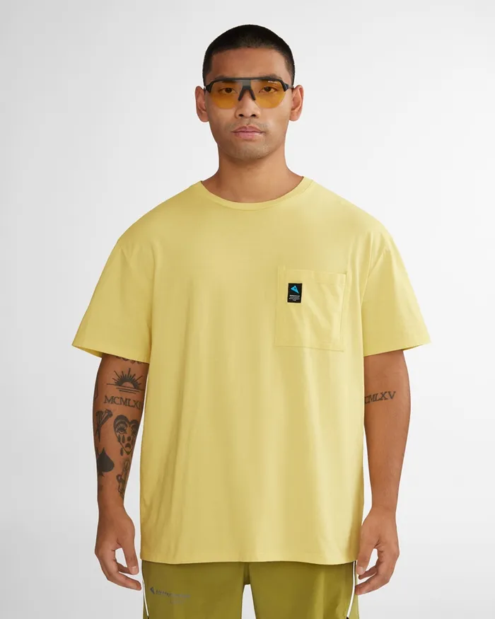Runa Pocket Short Sleeve Tee Raven Men Klttermusen TShirts