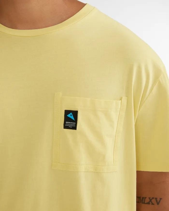 Runa Pocket Short Sleeve Tee Raven Men Klttermusen TShirts