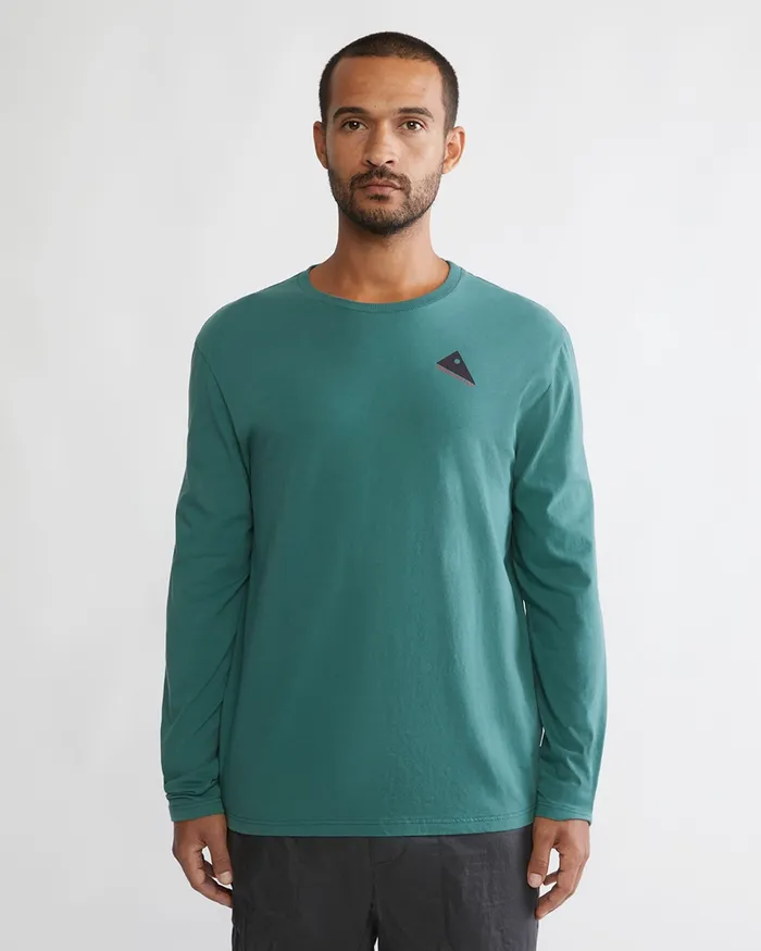 Runa Token Long Sleeve Tee Wild Orchid Men Klttermusen TShirts