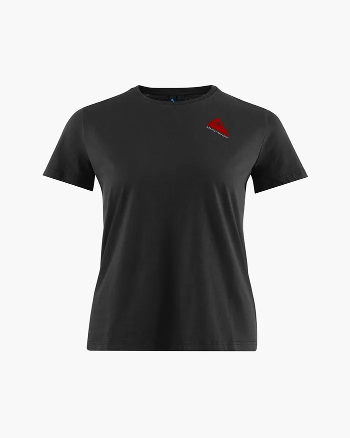 Runa Token Short Sleeve Tee Raven Women Klttermusen TShirts