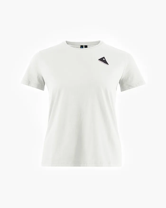 Runa Token Short Sleeve Tee Snow Women Klttermusen TShirts