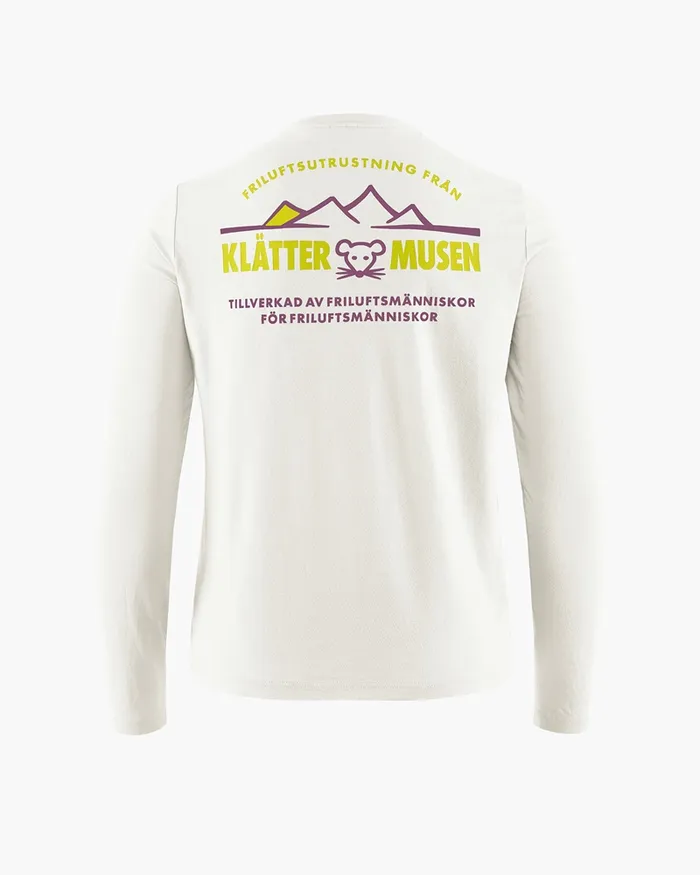 Runa Verkstad 1990 Long Sleeve Tee Snow Women Klttermusen TShirts