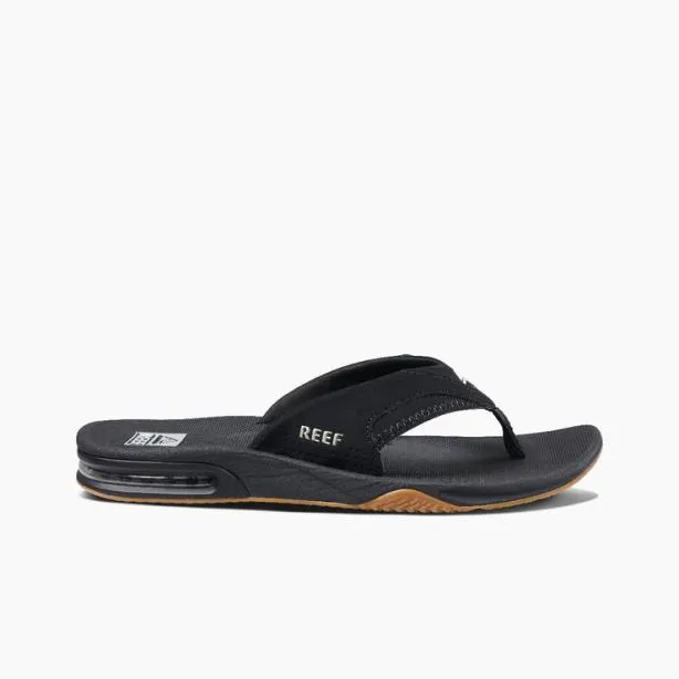 Sandals Men REEF Fanning Blacksilver