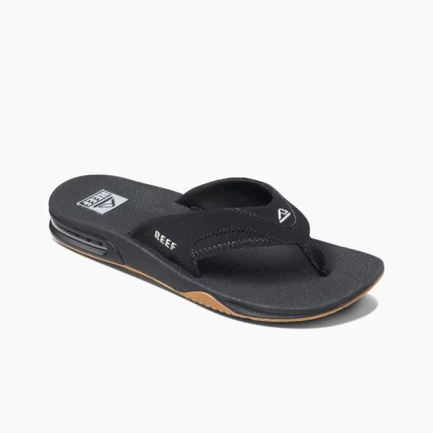 Sandals Men REEF Fanning Blacksilver