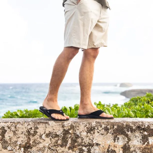Sandals Men REEF Fanning Blacksilver