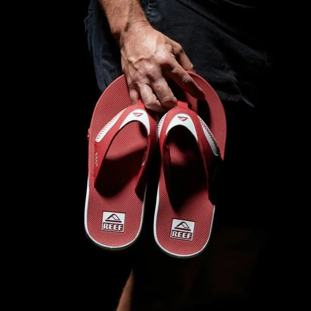 Sandals Men REEF Fanning Pregame Crimsonwhite
