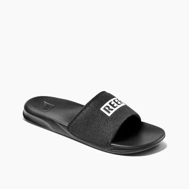Sandals Men REEF One Slide Reef Blackwhite