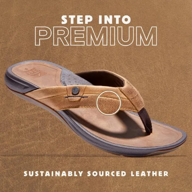 Sandals Men REEF Pacific Leather Java