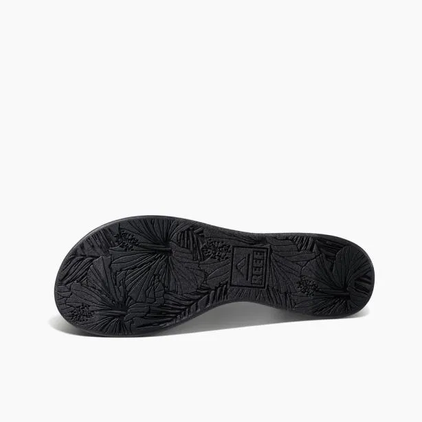 Sandals Women REEF Cushion Cloud Textile Black Geo