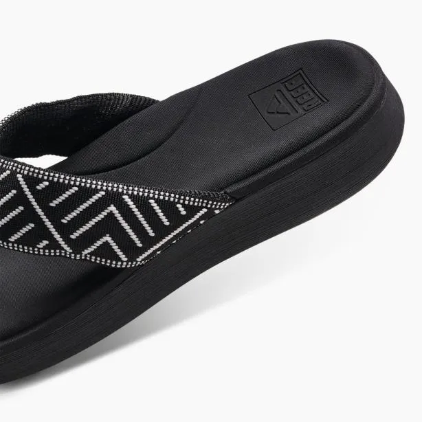 Sandals Women REEF Cushion Cloud Textile Black Geo