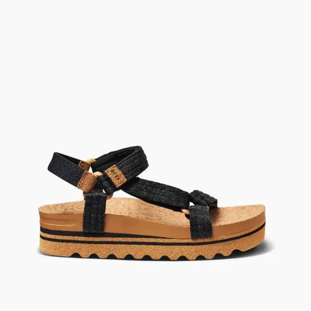 Sandals Women REEF Cushion Rem Hi Blacktan