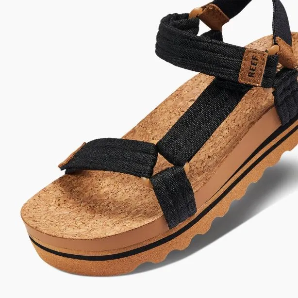 Sandals Women REEF Cushion Rem Hi Blacktan