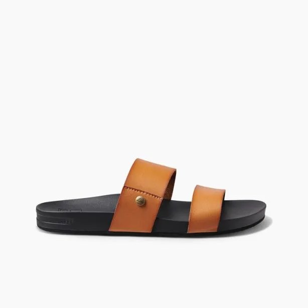 Sandals Women REEF Cushion Vista Cognac Black