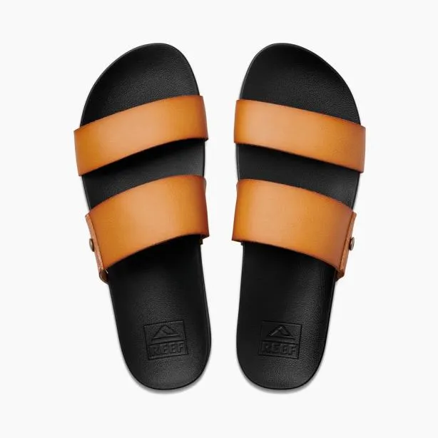 Sandals Women REEF Cushion Vista Cognac Black