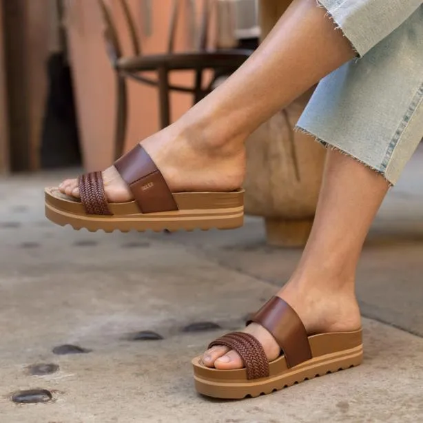 Sandals Women REEF Cushion Vista Hi Chocolate