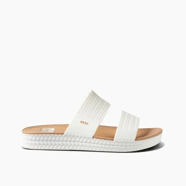 Sandals Women REEF Water Vista Slide Whitetan