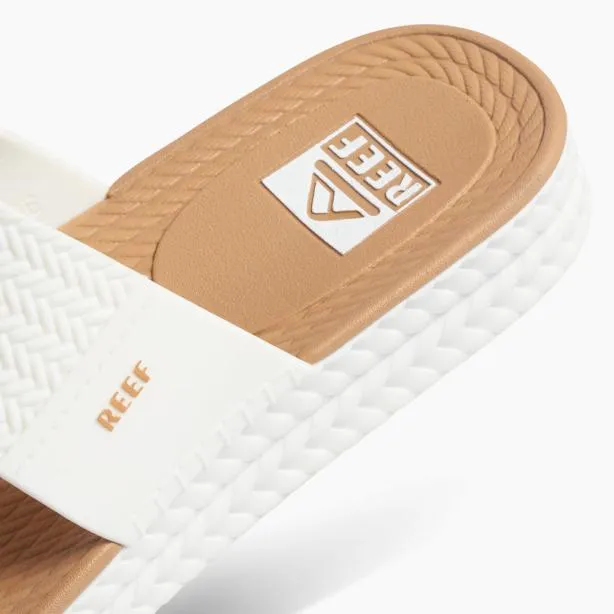 Sandals Women REEF Water Vista Slide Whitetan