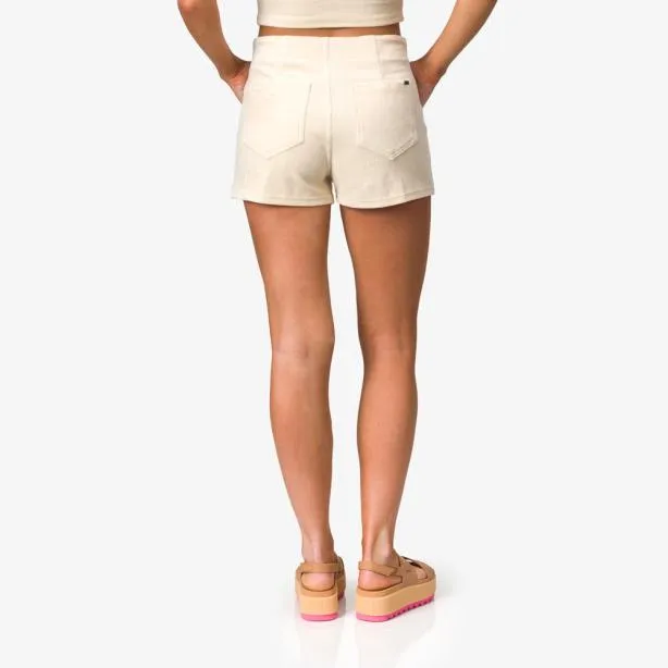 Sets Women REEF All Day Corduroy High Waist Short Fog