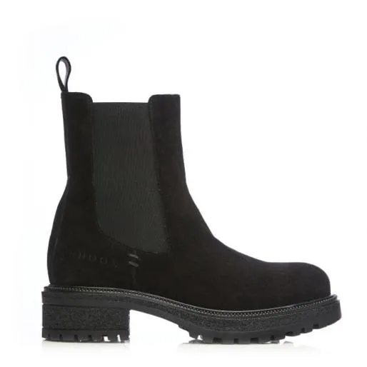Sh Adesso Black Suede Women Moda In Pelle Ankle Boots Sh Adesso Black Suede Women Moda In Pelle Ankle Boots