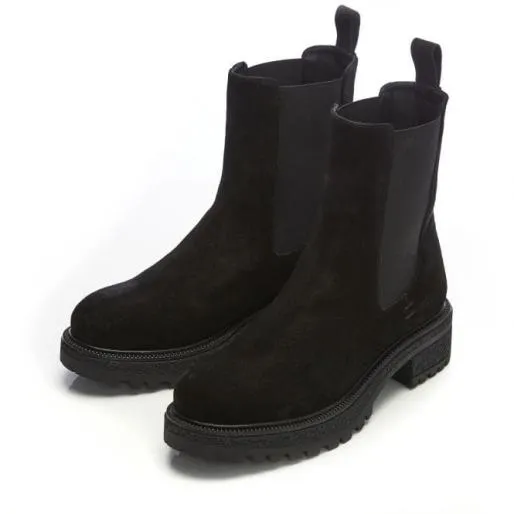 Sh Adesso Black Suede Women Moda In Pelle Ankle Boots Sh Adesso Black Suede Women Moda In Pelle Ankle Boots