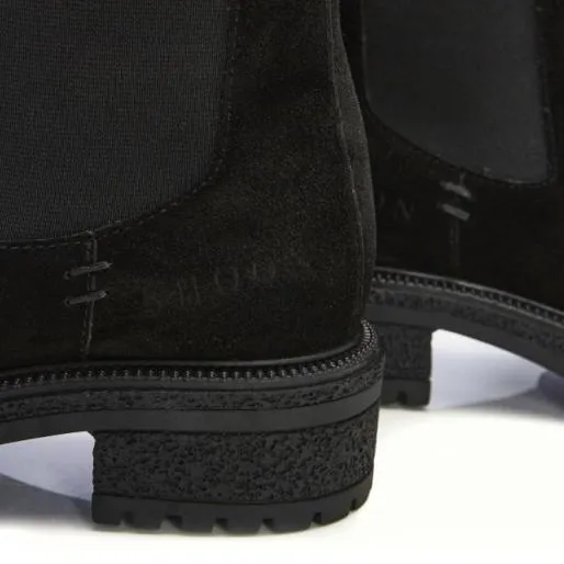 Sh Adesso Black Suede Women Moda In Pelle Ankle Boots Sh Adesso Black Suede Women Moda In Pelle Ankle Boots
